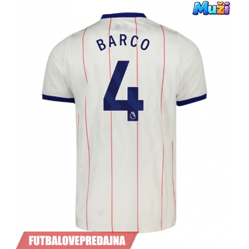Lacne Muži Futbalové dres Chelsea Valentin Barco #4 2026-27 Krátky Rukáv - Tretina